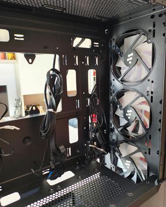 KEDIERS Case PC G300,6 ventole PWM TX Mid Tower