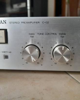 Luxman C 02 preamplificatore stereo hifi c02