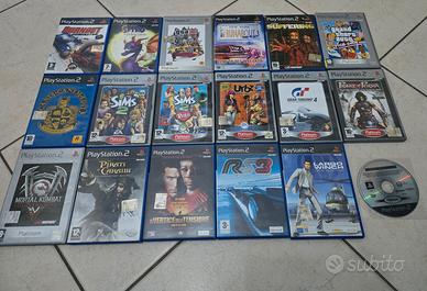 Lotto 18 Giochi PS2 (Bully, GTA, Spyro, ecc.)