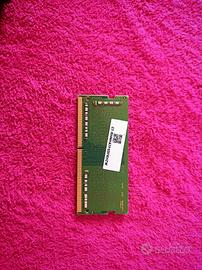 Banco RAM DDR4 SODIMM per Notebook / Laptop