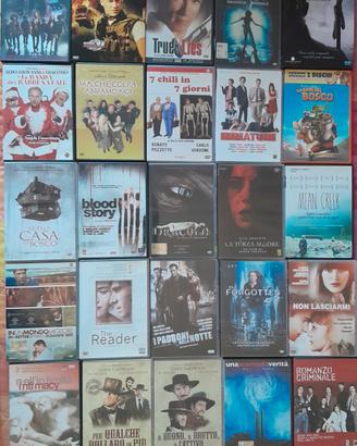 Lotto 25 dvd vari generi 