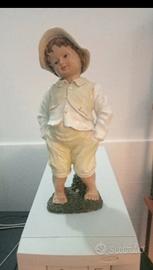 statua bimbo ceramica  32 cm