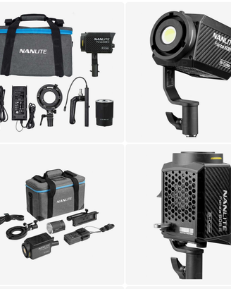 Nanlite Forza 60B II + Softbox Nanlite 60 + grigla