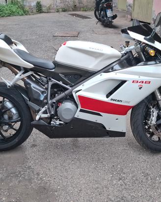 Ducati 848 2008 con 21500 km percorsi