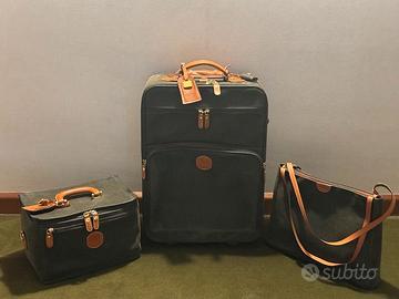 Set 3 pezzi Bric's Linea Olivia vintage originale