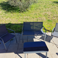 Salottino da giardino come nuovo