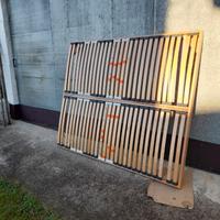 doghe matrimoniali in legno