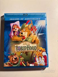 DVD Robin Hood, 40°anniversario. Blu-ray