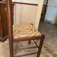 Sedie in legno