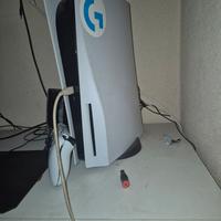 Veno paly 5 con monitor e mouse e tastiera e cass