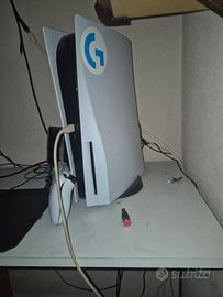 Veno paly 5 con monitor e mouse e tastiera e cass