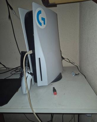 Veno paly 5 con monitor e mouse e tastiera e cass
