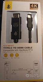 Cavo HDMI TipoC K4 Alta definizione 