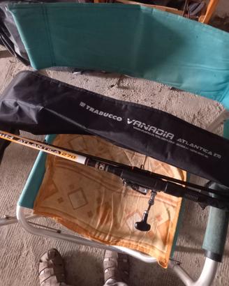 Canna da bolentino e drifting marca trabucco.