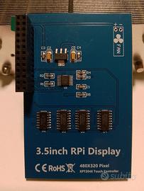 Raspberry Pi  Touch screen TFT da 3,5"