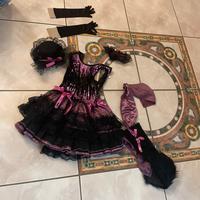 Vestito carnevale ballerina berlusque baby