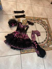 Vestito carnevale ballerina berlusque baby