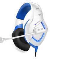 Cuffie gaming nere 3.5mm jack+2xadapter+USB Frozen
