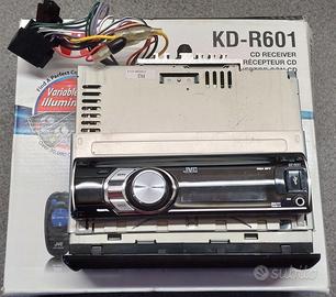 Autoradio JVC CD/MP3/USB/AUX/RCA + Telecomando