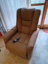 Poltrona elettrica elevabile 2 motori