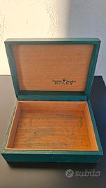 scatola Rolex "moon crater" o trapeze, vintage