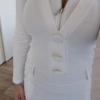 Vestito bianco in cotone