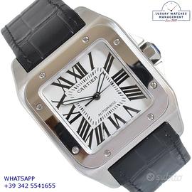 Cartier Santos 100 XL W20073X8 silver FullSet 2019