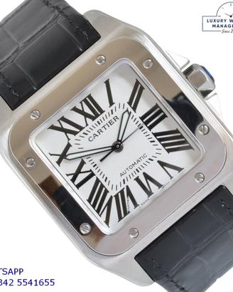 Cartier Santos 100 XL W20073X8 silver FullSet 2019