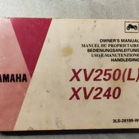 Owner's manual Yamaha XV250(L)/XV240 Virago