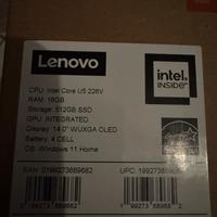 NUOVO - Notebook LENOVO Yoga slim 7 Luna Grey