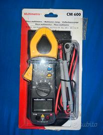 Pinza Amperometrica Multimetro Multimetrix CM 600