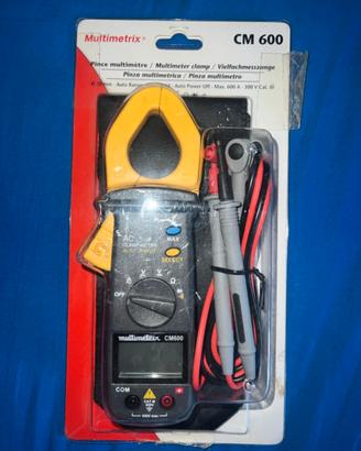 Pinza Amperometrica Multimetro Multimetrix CM 600