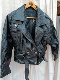 Giubbotto chiodo in pelle