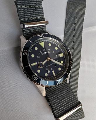 Timex navy xl automatic