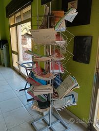 ESPOSITORE X Libri o quaderni o altro in Ferro 