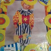 Carnevale vestito Clown