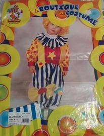 Carnevale vestito Clown