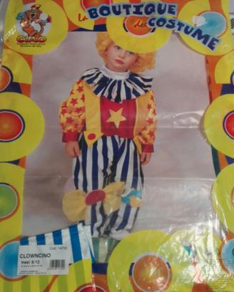 Vestito di Carnevale da Clown
