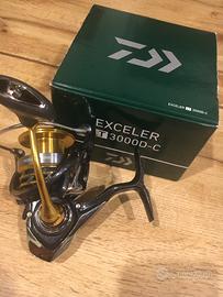 Mulinello Daiwa exceler 3000 D-C nuovo
