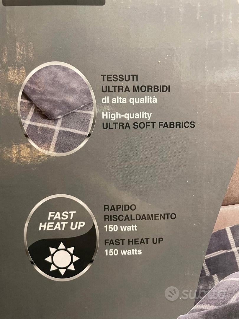 Coperta Plaid riscaldabile Imetec 150x95 - Arredamento e Casalinghi In  vendita a Padova