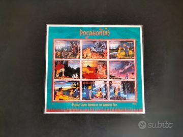 Francobolli Pocahontas Disney  (2 Foglietti)