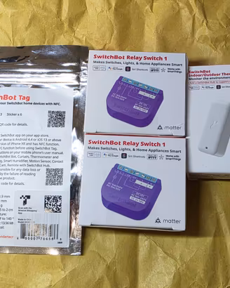Lotto SwitchBot Smart Home - 2x Relay Switch 1 (Ma