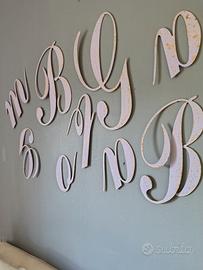 vecchie lettere vintage 