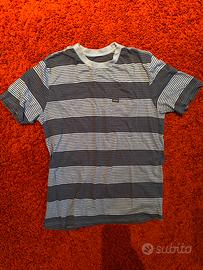 T-shirt Brixton originale a righe con taschino - M