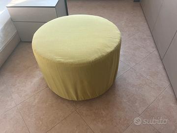 Pouf in ecopelle