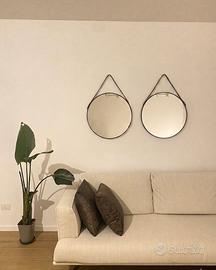 Set 2 Specchi Circolari Maison du Monde - 55 cm