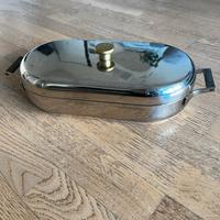 Casseruola ovale con coperchio Sambonet