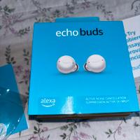 Cuffie Bluetooth Amazon Echo buds canc. Rumore