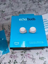 Cuffie Bluetooth Amazon Echo buds canc. Rumore
