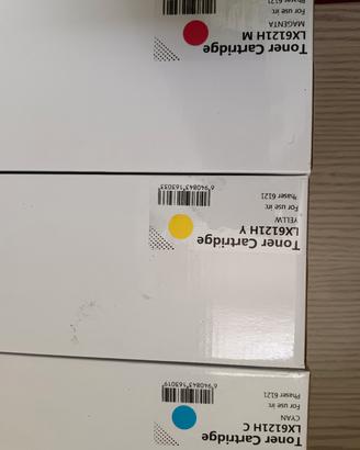 Toner per stampante Phaser 6121 nuovi da aprire 
